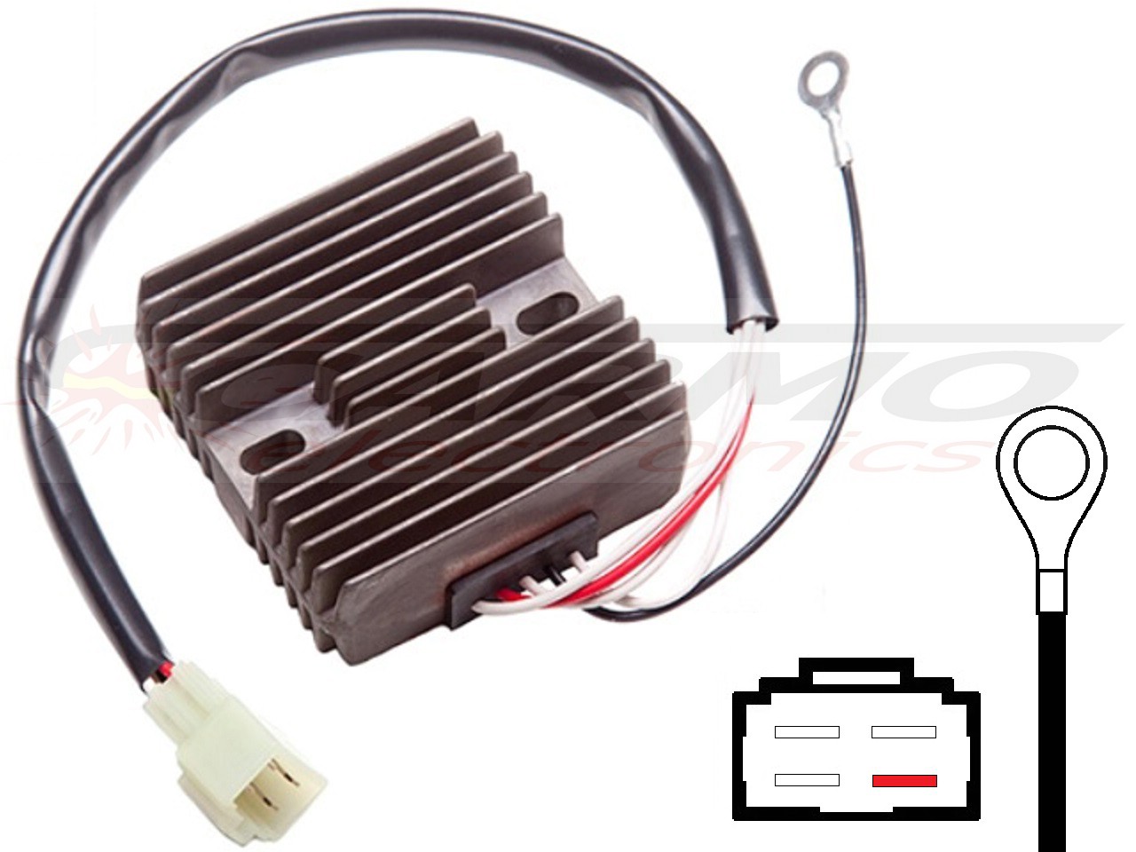 CARR981 Yamaha MOSFET Voltage regulator rectifier - Click Image to Close