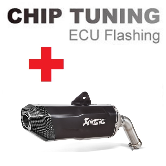 BMW F750GS / F850GS / Adventure 2018-2023 High Performance ECU Flash tuning + Akrapovic S-B8SO8-HFBFCTBL (Stage 3) BMW F750GS / F850GS / Adventure 2018-2023 High Performance ECU Flash tuning + Akrapovic S-B8SO8-HFBFCTBL (Stage 3)