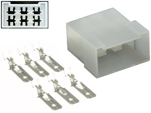 6 Pin CDI Housing Plug Bosch Porsche Ducati Cagiva Laverda 6 Pin CDI Housing Plug Bosch Porsche Ducati Cagiva Laverda