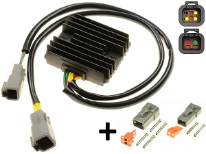 CARR694BU - Buell XB improved MOSFET Voltage regulator rectifier (Y0302A-02A8)