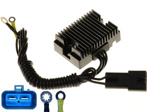 CARR-HARLEY-03JW - Harley-Davidson Fatboy Softail Heritage Voltage regulator rectifier CARR-HARLEY-03JW - Harley-Davidson Fatboy Softail Heritage Voltage regulator rectifier