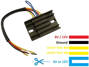 CARR021 - Husaberg Voltage regulator rectifier CARR021 - Husaberg Voltage regulator rectifier