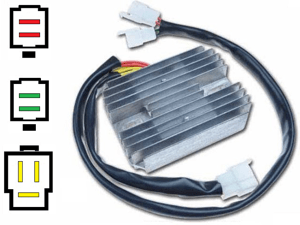 CARR121 - Honda VT MOSFET Voltage regulator rectifier (SH541A-12, SH541G-11, SH541KC, Shindengen) CARR121 - Honda VT MOSFET Voltage regulator rectifier (SH541A-12, SH541G-11, SH541KC, Shindengen)