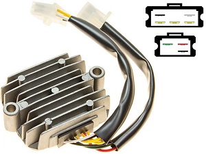 CARR191 - Honda CB CBX MOSFET Voltage regulator rectifier (SH236-12, SH236A-12, SH255A-12) CARR191 - Honda CB CBX MOSFET Voltage regulator rectifier (SH236-12, SH236A-12, SH255A-12)