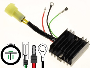 CARR204-Marine-outboard Yamaha Mercury F75 F80 F90 F100 SH758AA MOSFET Voltage regulator rectifier CARR204-Marine-outboard Yamaha Mercury F75 F80 F90 F100 SH758AA MOSFET Voltage regulator rectifier