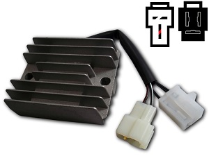 CARR201-SUZ - MOSFET Suzuki Burgman Gamma Voltage regulator rectifier (HB572A-12M2, SH572MB) CARR201-SUZ - MOSFET Suzuki Burgman Gamma Voltage regulator rectifier (HB572A-12M2, SH572MB)