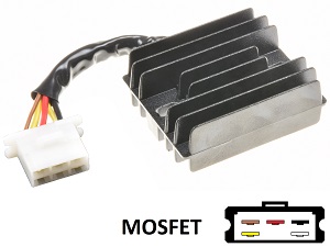 CARR204-KZ - Kawasaki KZ MOSFET Voltage regulator rectifier (SH522-12, 21066-1032) CARR204-KZ - Kawasaki KZ MOSFET Voltage regulator rectifier (SH522-12, 21066-1032)