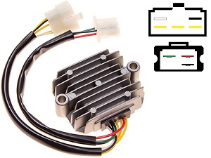 CARR211 Honda CB MOSFET Voltage regulator rectifier (SH234-12, SH236-12, SH236A-12, SH236B-12, SH538-12, SH255-12) CARR211 Honda CB MOSFET Voltage regulator rectifier (SH234-12, SH236-12, SH236A-12, SH236B-12, SH538-12, SH255-12)