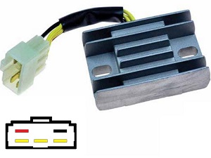 CARR2301 Suzuki LTF VL Voltage regulator rectifier CARR2301 Suzuki LTF VL Voltage regulator rectifier