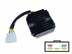 CARR261 - Kawasaki Yamaha MOSFET Voltage regulator rectifier CARR261 - Kawasaki Yamaha MOSFET Voltage regulator rectifier
