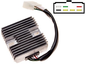 CARR321 - Yamaha XS XJ MOSFET Voltage regulator rectifier (4H7-501.k2, 4H7-501.L3, S8534A) CARR321 - Yamaha XS XJ MOSFET Voltage regulator rectifier (4H7-501.k2, 4H7-501.L3, S8534A)