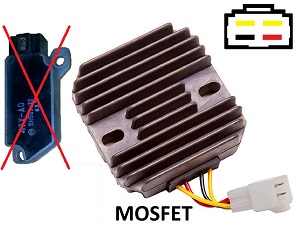 CARR421 - Yamaha 2 fase MOSFET Voltage regulator rectifier CARR421 - Yamaha 2 fase MOSFET Voltage regulator rectifier