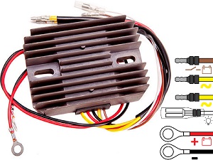 CARR4511 Moto Guzzi Cagiva MOSFET Voltage regulator rectifier CARR4511 Moto Guzzi Cagiva MOSFET Voltage regulator rectifier