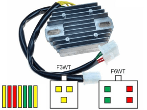 CARR651 (USA model) Voltage regulator rectifier