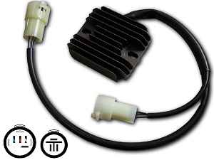 CARR694Ka - Kawasaki ZX600 ZX636 MOSFET Voltage regulator rectifier CARR694Ka - Kawasaki ZX600 ZX636 MOSFET Voltage regulator rectifier
