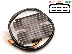 CARR861 Kawasaki Vulcan MOSFET Voltage regulator rectifier CARR861 Kawasaki Vulcan MOSFET Voltage regulator rectifier