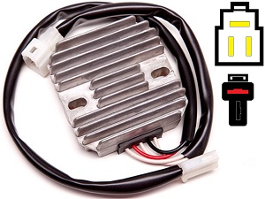 CARR961 Kawasaki KLX250 KLX300 MOSFET Voltage regulator rectifier CARR961 Kawasaki KLX250 KLX300 MOSFET Voltage regulator rectifier