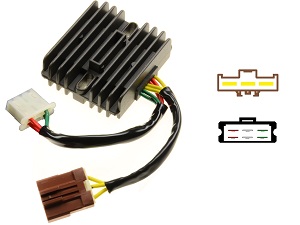 CARR971 - Aprilia RSV1000 Mille Tuono Caponord Futura SL1000 Falco MOSFET Voltage regulator rectifier CARR971 - Aprilia RSV1000 Mille Tuono Caponord Futura SL1000 Falco MOSFET Voltage regulator rectifier