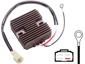 CARR981 Yamaha MOSFET Voltage regulator rectifier