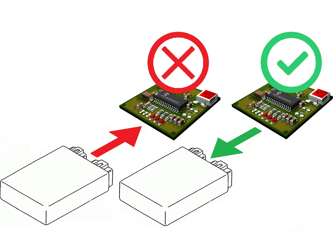 Modern advanced Carmo ignition PCB in original housing VERV1 - Click Image to Close