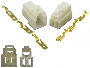 Stator Alternator - voltage regulator rectifier plug connector set set 3 (out of phase terminal positioning) Stator Alternator - voltage regulator rectifier plug connector set set 3 (out of phase terminal positioning)