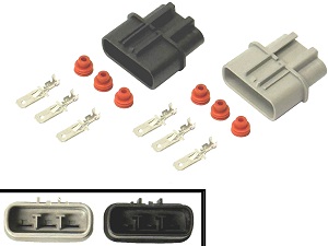 FH012AA SH847 Male connector from voltage regulator rectifier FH012AA SH847 Male connector from voltage regulator rectifier