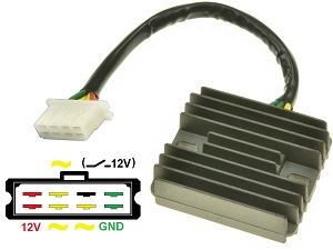 CARR291 - Honda MOSFET Voltage regulator rectifier CARR291 - Honda MOSFET Voltage regulator rectifier