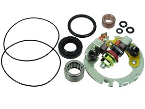 Starter Motor carbon brush set Honda CBR600F Kawasaki KLF Suzuki 650 GSX-R750 VZ800 Yamaha FZ6 R6 Starter Motor carbon brush set Honda CBR600F Kawasaki KLF Suzuki 650 GSX-R750 VZ800 Yamaha FZ6 R6