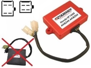 Honda VF1000F VF1000R Bol d'Or Interceptor igniter ignition module CDI TCI Box (AKBZ49, AKBZ60, 131100-4552, 131100-4790) Honda VF1000F VF1000R Bol d'Or Interceptor igniter ignition module CDI TCI Box (AKBZ49, AKBZ60, 131100-4552, 131100-4790)