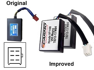 Honda VF1100 V65 Magna igniter ignition module CDI TCI Box (MB4) 2x Honda VF1100 V65 Magna igniter ignition module CDI TCI Box (MB4) 2x