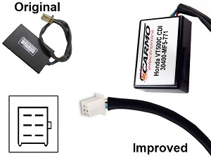 Honda VT500 V30 Shadow igniter ignition module CDI TCI Box (MF5, 131100-355) Honda VT500 V30 Shadow igniter ignition module CDI TCI Box (MF5, 131100-355)