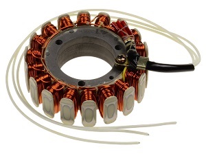 Honda VT750 stator alternator rewinding Honda VT750 stator alternator rewinding