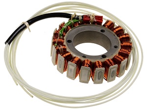 Honda VTR1000 stator alternator rewinding Honda VTR1000 stator alternator rewinding