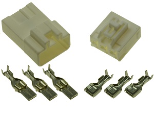 Honda stator alternator connectors with pins / terminals Honda stator alternator connectors with pins / terminals