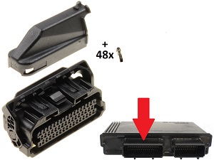 48 pole superseal connector KTM ECU ECM computer 61341031 connector 48 pole superseal connector KTM ECU ECM computer 61341031 connector