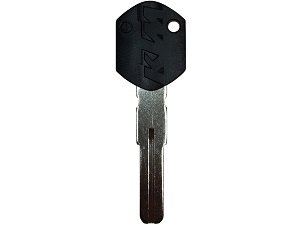 KTM black laser chip key
