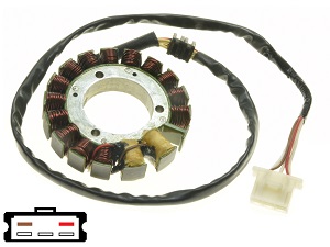 Kawasaki KLR650 Stator - CARESG4511