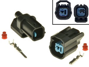 1 Pin Knock Detonation Sensor Connector set Honda complete 1 Pin Knock Detonation Sensor Connector set Honda complete