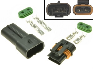 2 pole Motorbike Voltage regulator rectifier connector 2 pole Motorbike Voltage regulator rectifier connector