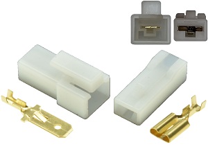 Battery voltage regulator connector set Battery voltage regulator connector set