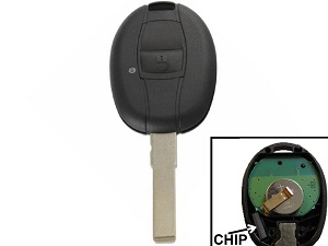 Piaggio MP3 chip key with buttons Piaggio MP3 chip key with buttons