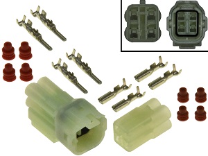 Rotax 912 914 CDI 4 pole connector set 265262 Rotax 912 914 CDI 4 pole connector set 265262