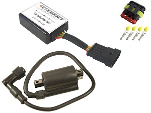 Improved GS-Moon ST260 - CDI igniter set with ignition coil