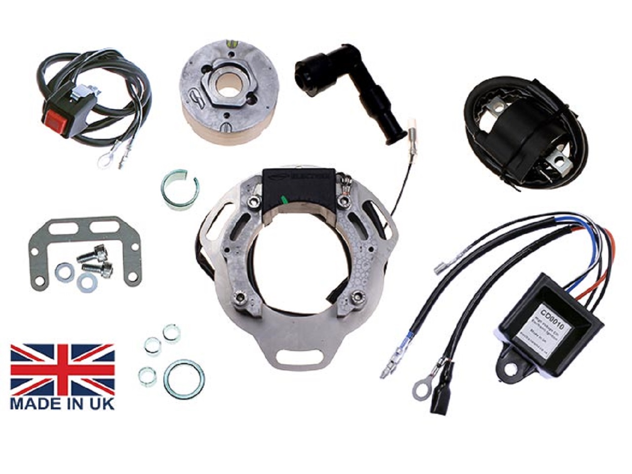 BSA Bantam Trials D10 D14/4 B175 Stator Kit - STK-175 - Click Image to Close