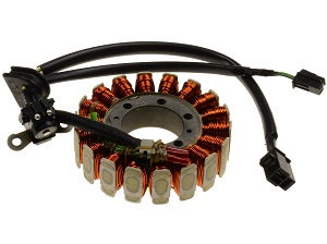 Suzuki AN400 Burgman stator alternator rewinding Suzuki AN400 Burgman stator alternator rewinding