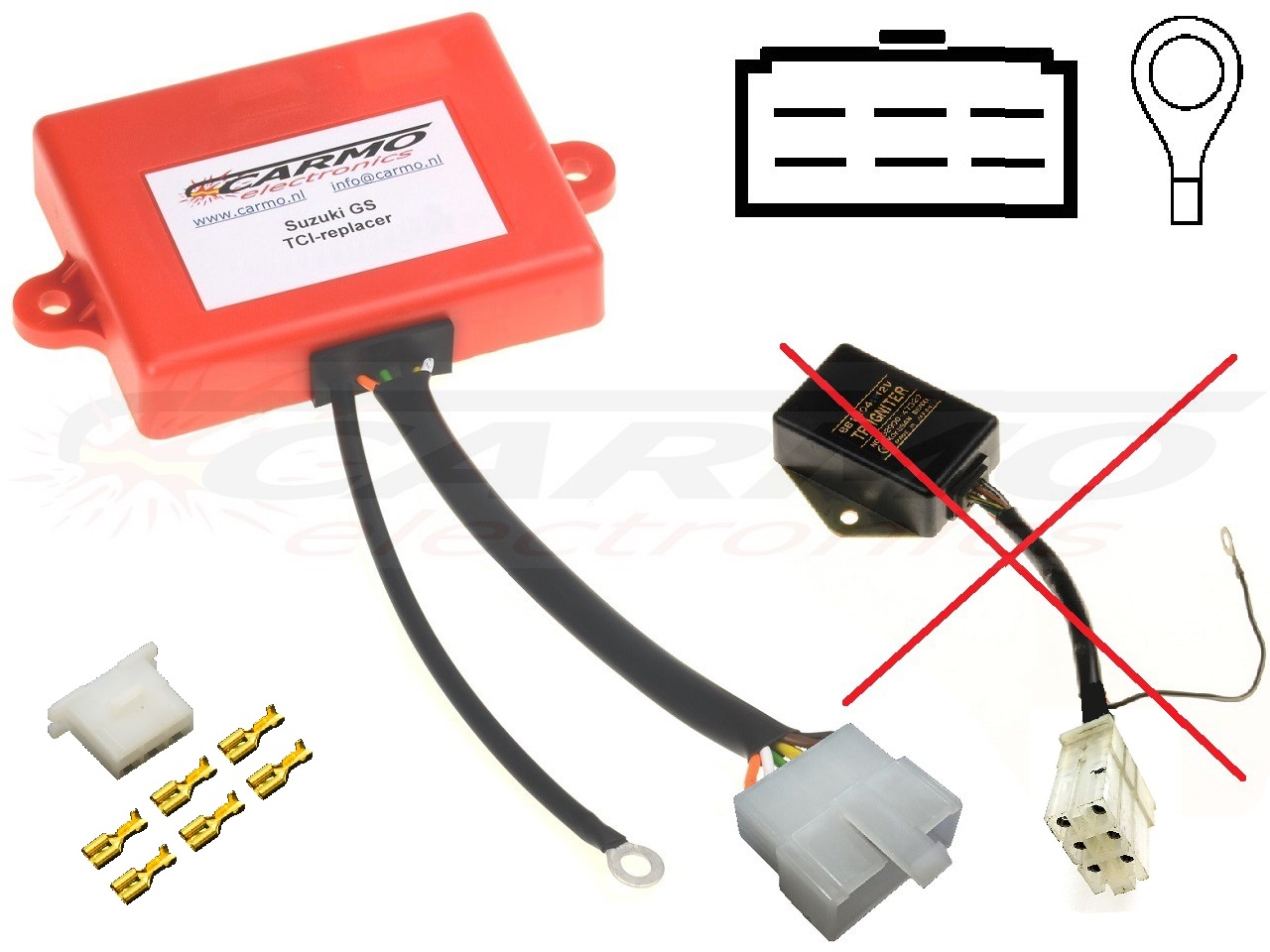 Suzuki GS250 GS450 GS550 GS650 CDI BB1201 Suzuki GS250 GS450 GS550 GS650 CDI BB1201