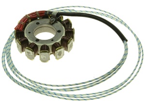 Suzuki GS400 GS550 GS750 GS850 stator alternator rewinding 12-pole Suzuki GS400 GS550 GS750 GS850 stator alternator rewinding 12-pole