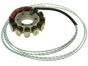 Suzuki GS400 GS550 GS750 GS850 stator alternator rewinding 12-pole