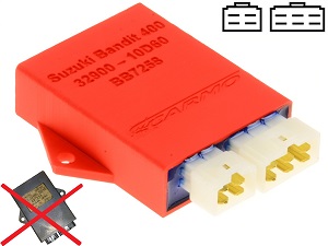 Suzuki GSXF 400 Bandit GSXR400 GSX400F igniter ignition module CDI TCI Box 32900-10 variant 2 Suzuki GSXF 400 Bandit GSXR400 GSX400F igniter ignition module CDI TCI Box 32900-10 variant 2