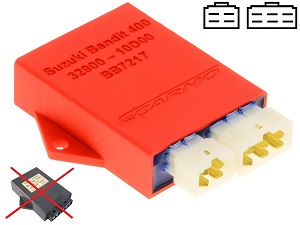 Suzuki GSXF400 Bandit GSX400 igniter ignition module CDI TCI Box 32900-10D variant 1 Suzuki GSXF400 Bandit GSX400 igniter ignition module CDI TCI Box 32900-10D variant 1